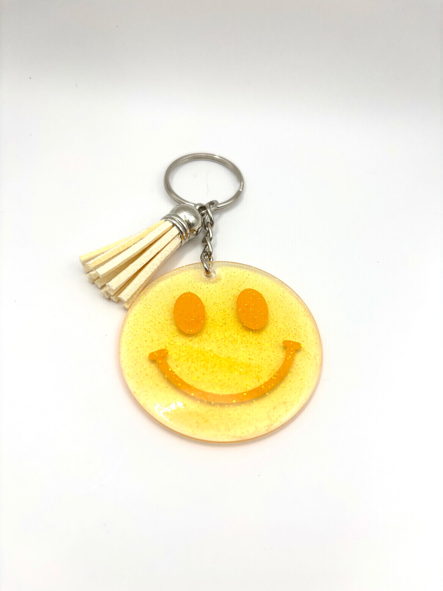 Smiley Face Keychain