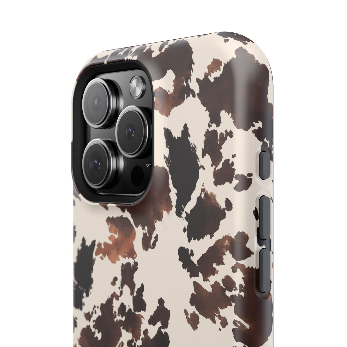 Western Cow Print Phone Case — Impact-Resistant