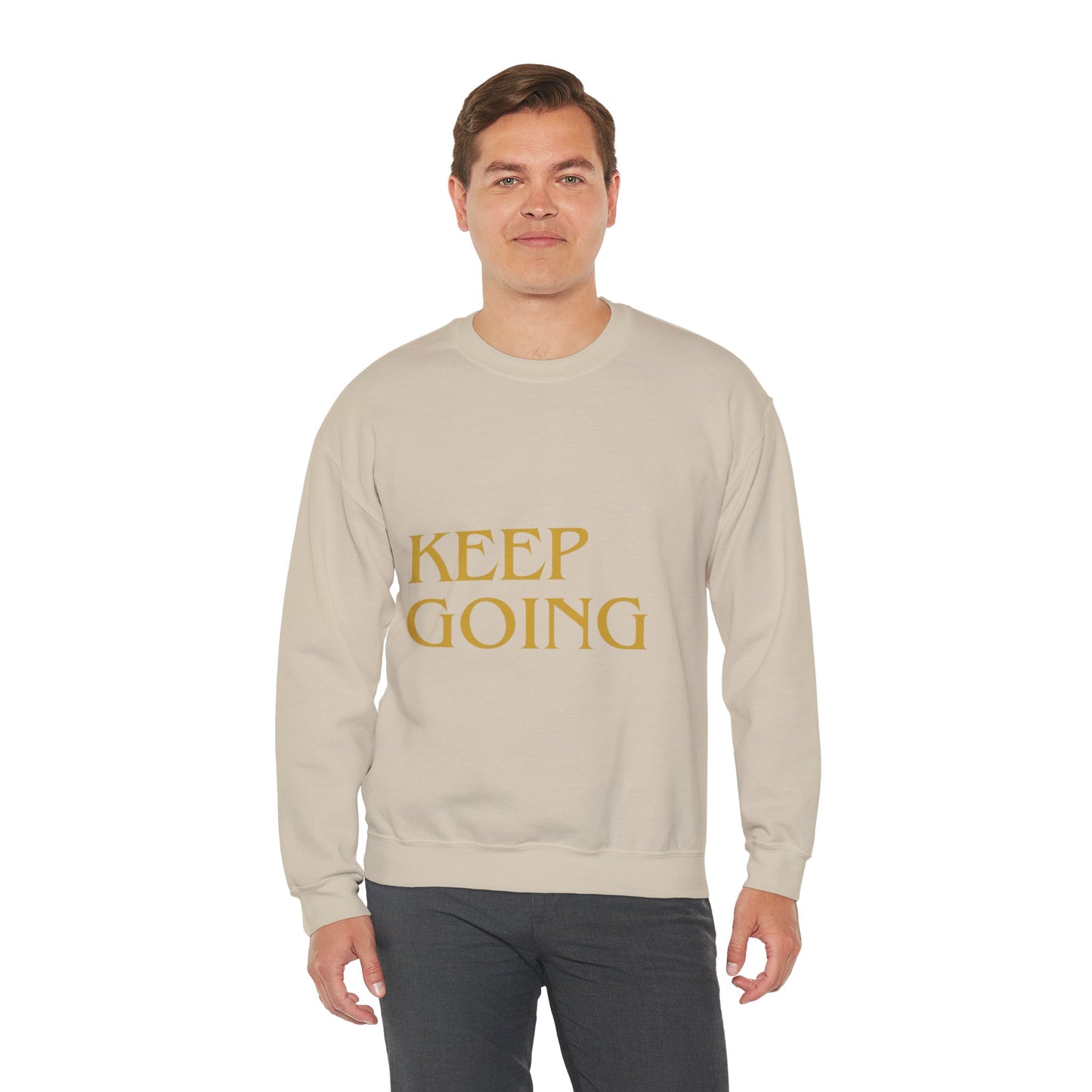 "KEEP GOING / LIVE ANOTHER DAY" Crewneck Sweatshirt
