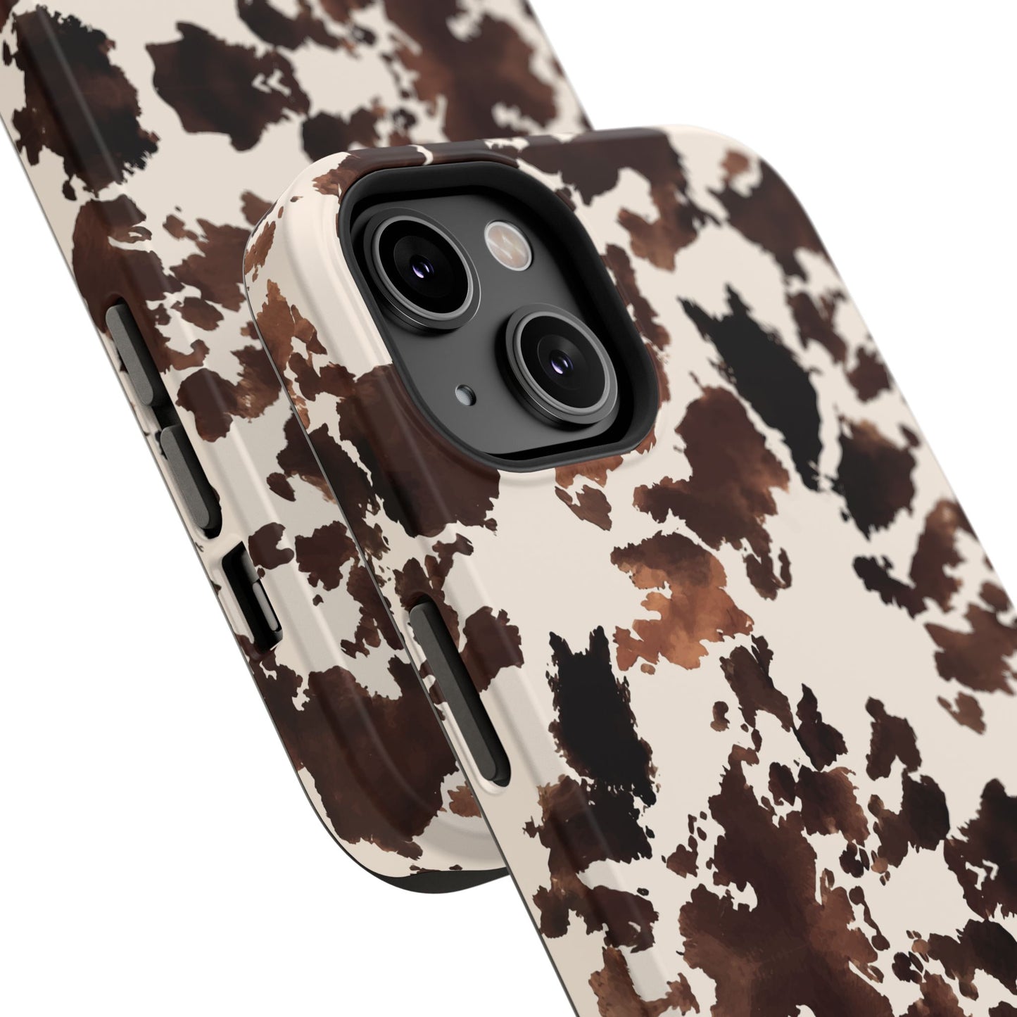 Western Cow Print Phone Case — Impact-Resistant