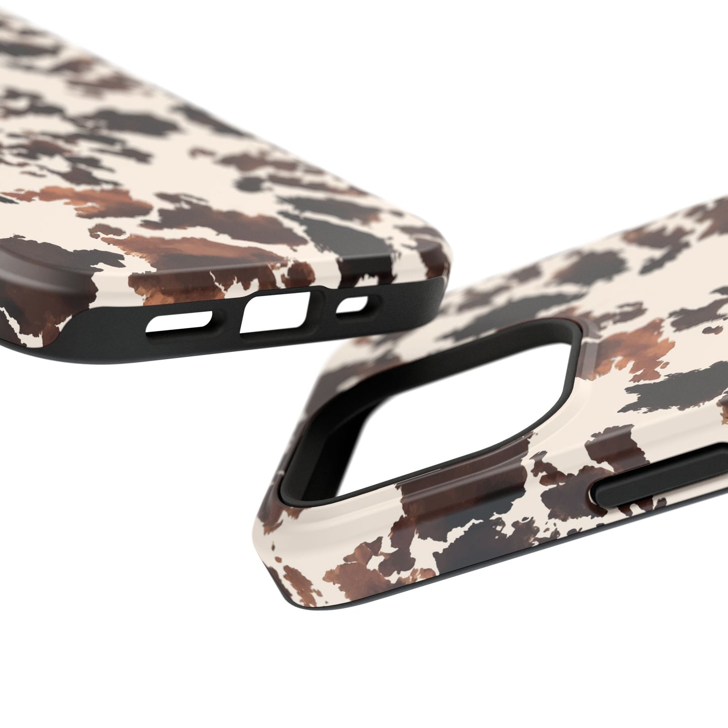 Western Cow Print Phone Case — Impact-Resistant