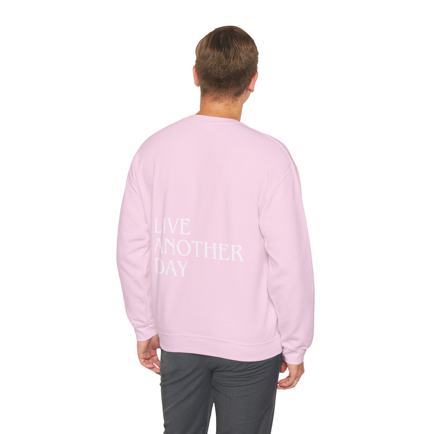 "KEEP GOING / LIVE ANOTHER DAY" Crewneck Sweatshirt