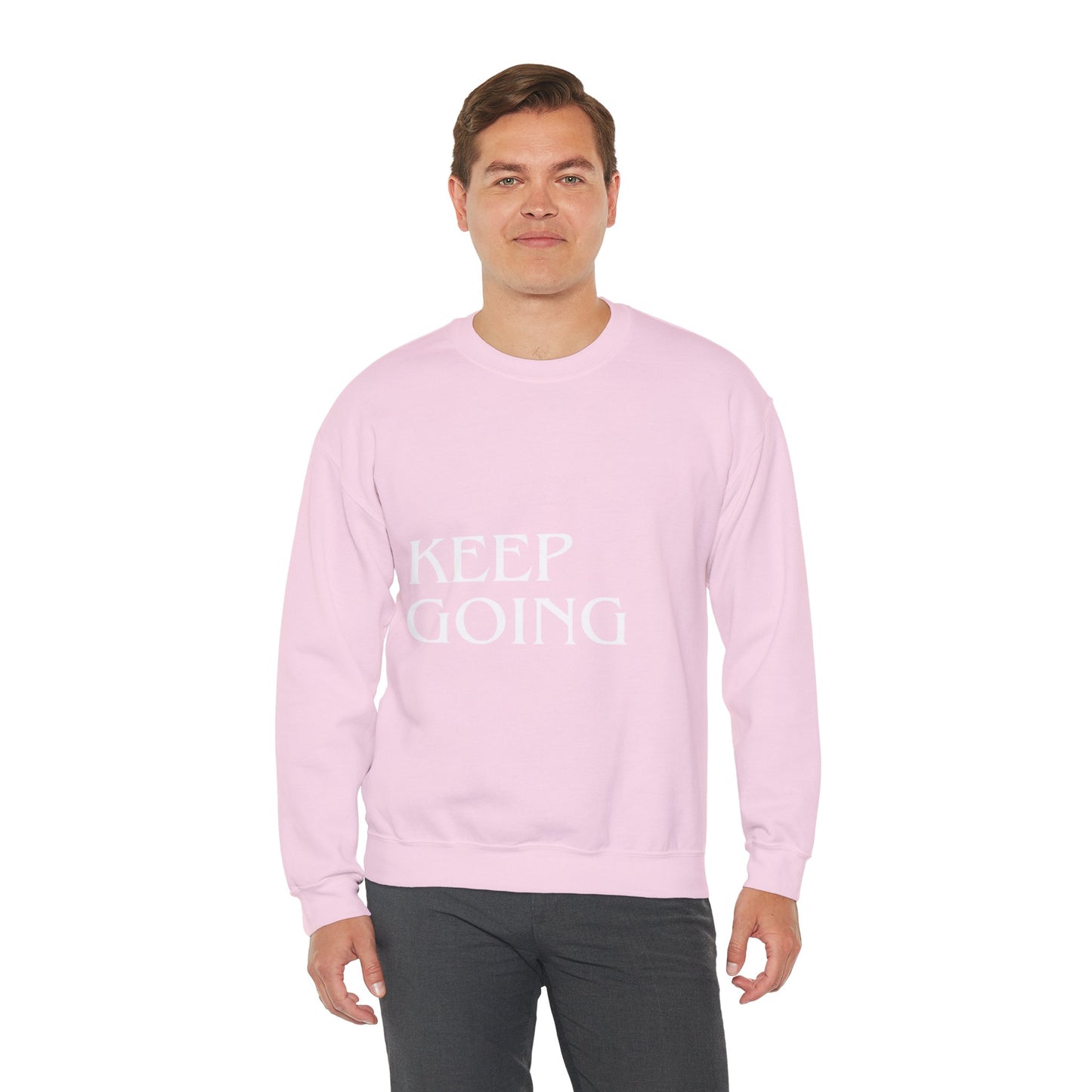 "KEEP GOING / LIVE ANOTHER DAY" Crewneck Sweatshirt