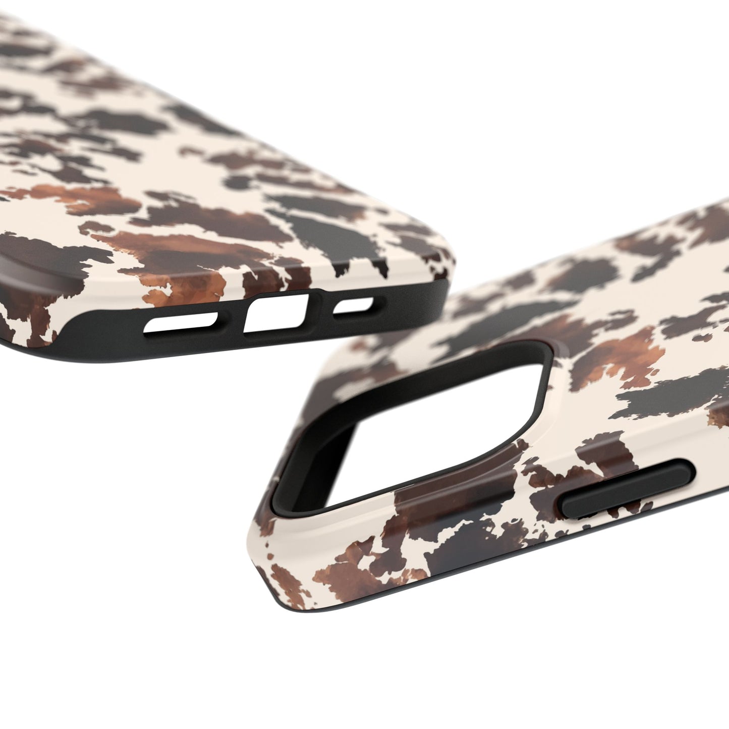 Western Cow Print Phone Case — Impact-Resistant