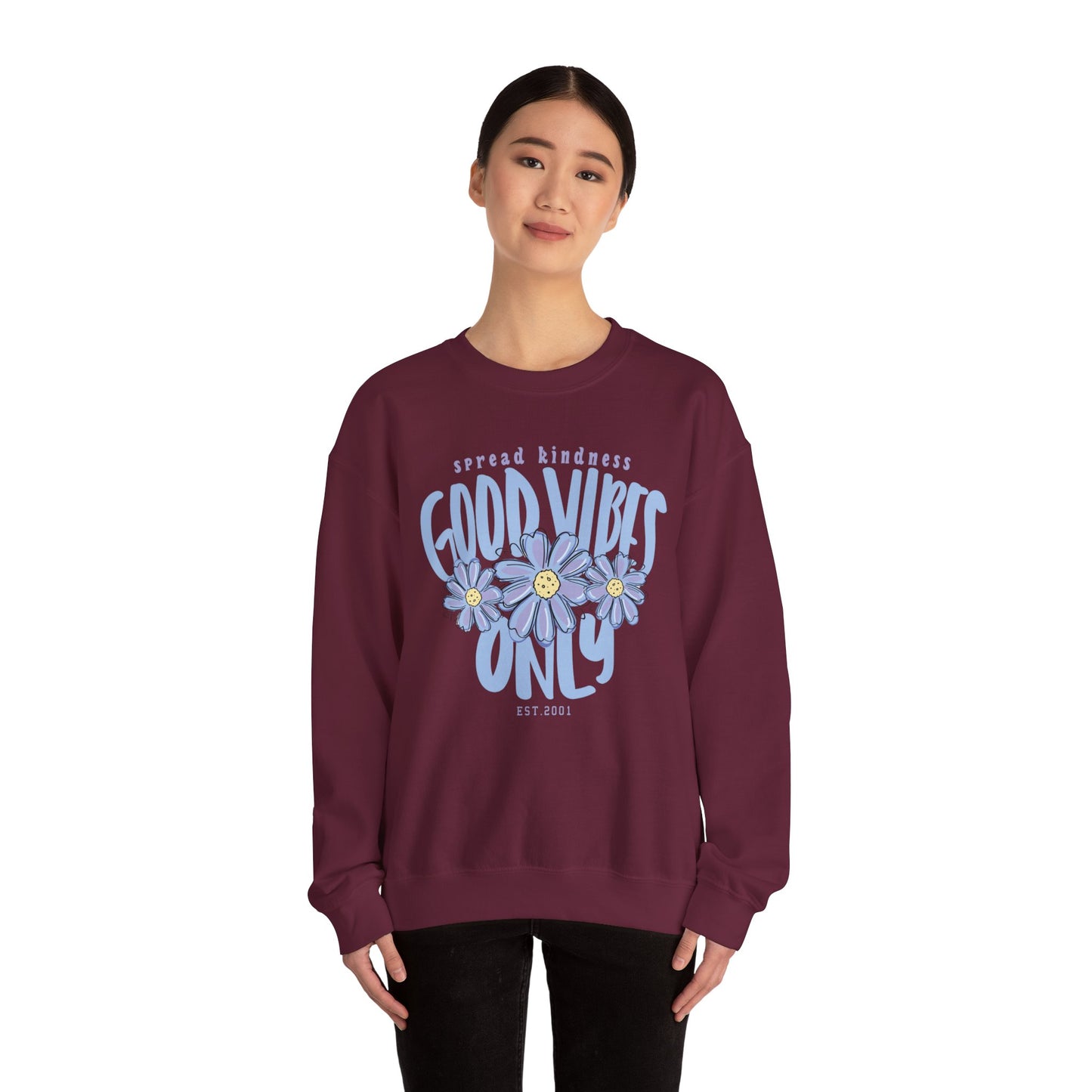 Good Vibes Only Crewneck Sweatshirt